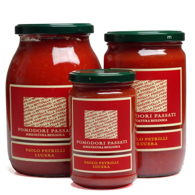 POMODORI PASSATI – CARTONE DA 15 VASI DA 314ML